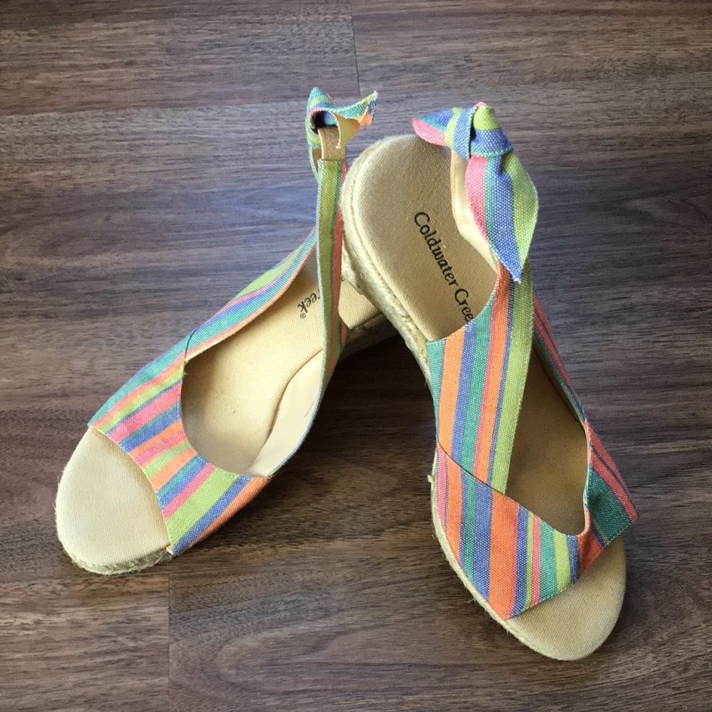 Summer Espadrille Wedges
